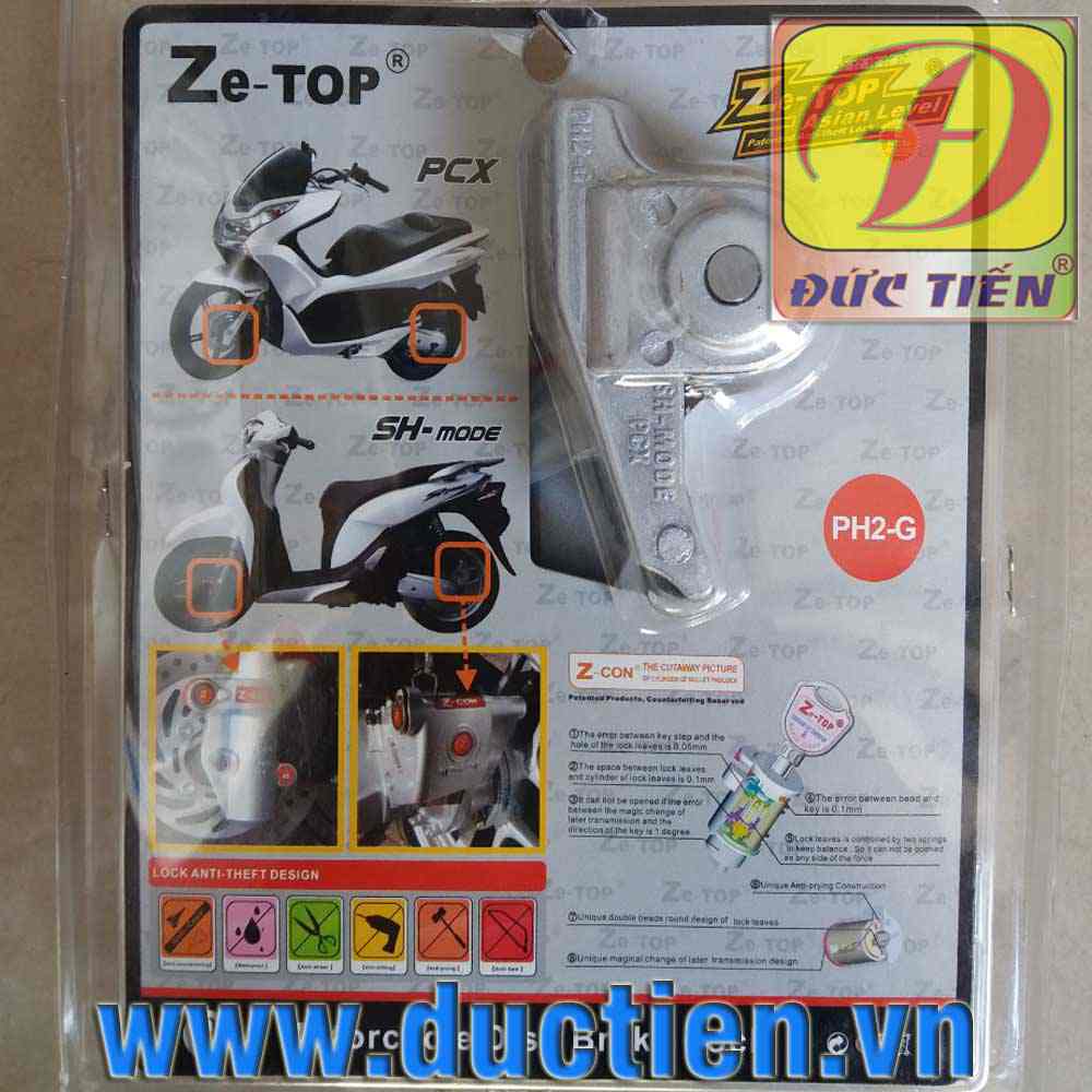 khoa dia chong trom xe may pcx-sh mode Khoa dia pcx shmode s