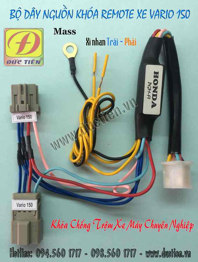 Day nguon Remote xe Vario 150